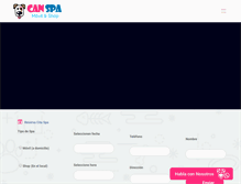 Tablet Screenshot of canspamovil.com